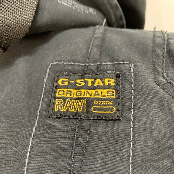 GSTAR RAW 3301 Black Hooded Jacket - Picture 15 of 16